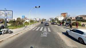 STAZIONE TRENINO ROMA LIDO  (attraversamenti)