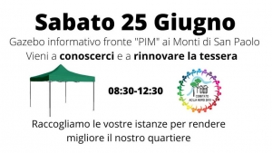 PROSSIMO APPUNTAMENTO CON IL COMITATO DI QUARTIERE (Sabato 25 Giugno h 08:30)