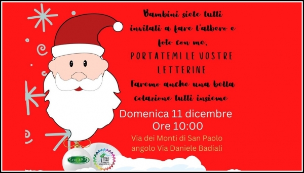 NATALE AI MONTI DI SAN PAOLO (domenica 11 dicembre 2022 ore 10:00)